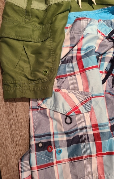 Old Navy Swim Shorts. 2 Pairs - Picture 3 of 5